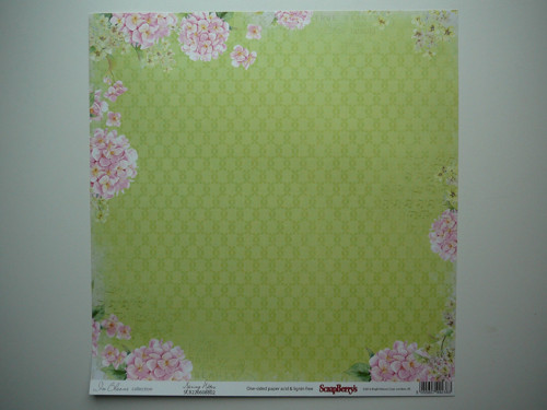 Jednostranná čtvrtka 30,5 x 30,5 cm