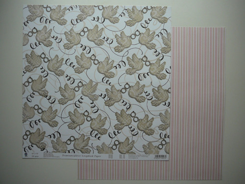 Oboustranná čtvrtka 30,5 x 30,5 cm