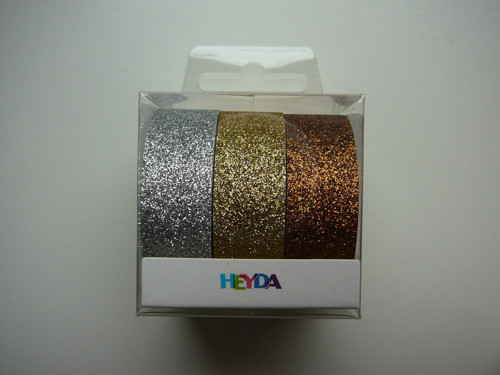 Papírová páska 3 ks - 1,5 cm x 3 m