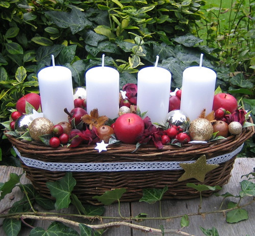Adventní košíček do vínova — foto 1