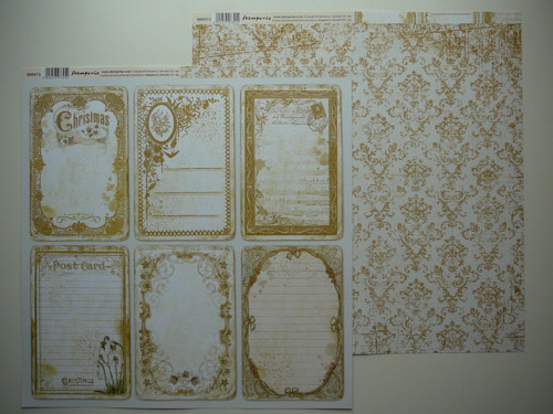Oboustranná čtvrtka 30,5x30,5 cm — foto 1