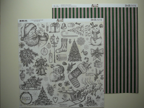 Oboustranná čtvrtka 30,5x30,5 cm — foto 1