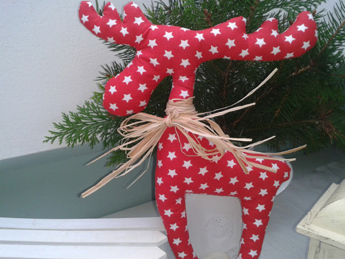 Vánoční sob velký 30cm