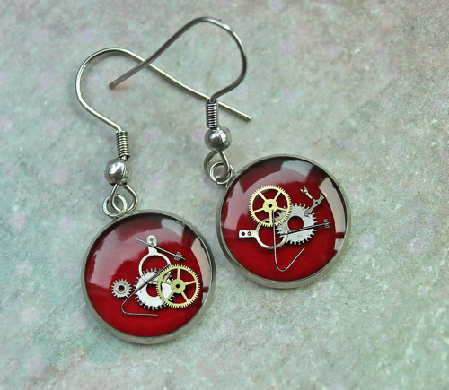 Earings /red/ — foto 1