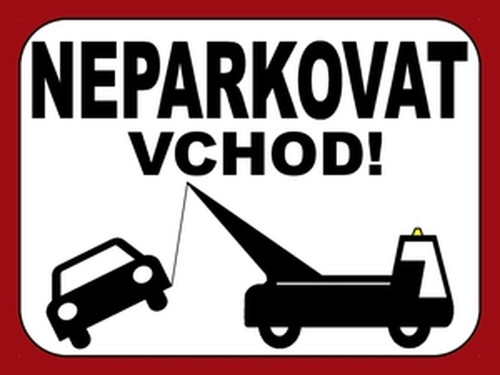 Výstražná cedulky pro BarbuchaM — foto 1