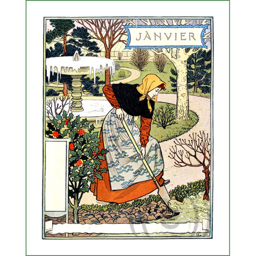 Látkový panel - Eugene Grasset (14) — foto 1