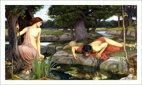 Látkový panel - John William Waterhouse (4)