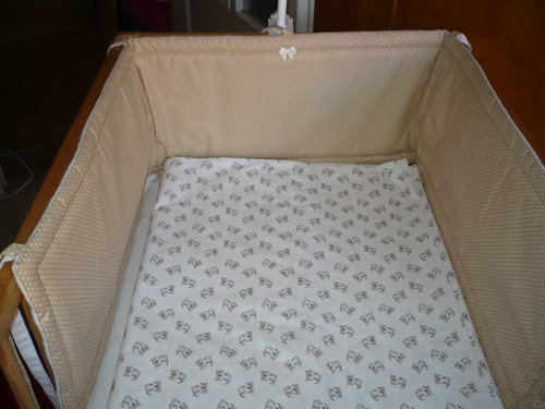 Povlečení do postýlky bílé kočičky 90x130 — foto 1