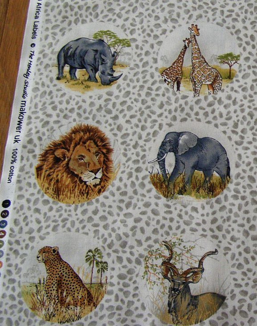 Africká zvířata III.- panel malý — foto 1