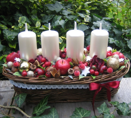Adventní košík do vínova — foto 1