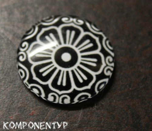 Kabošon "Mandala", 30 mm