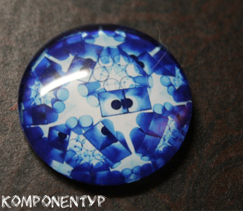 Kabošon "Mandala", 30 mm