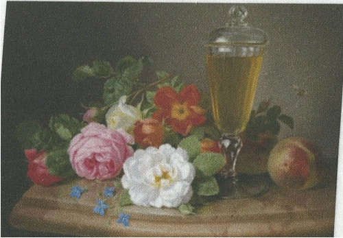 Bavlněná látka - panel 9 x 13 cm