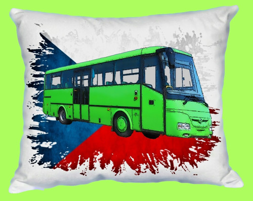 Polštářek , polštář , autobus SOR C — foto 1