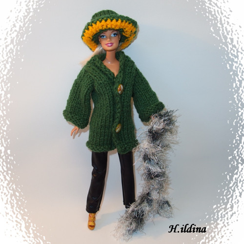 Zima může přijít - sada CELESTÝNA pro BARBIE