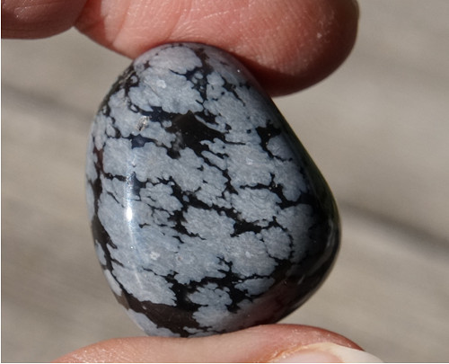 Obsidián sněžný D6841 — foto 1
