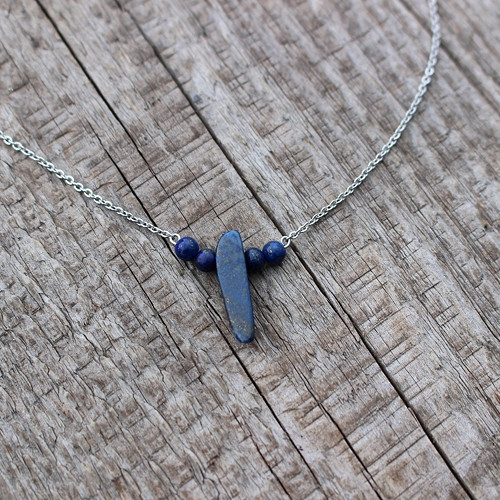 Larin • lapis lazuli, chir. ocel — foto 1