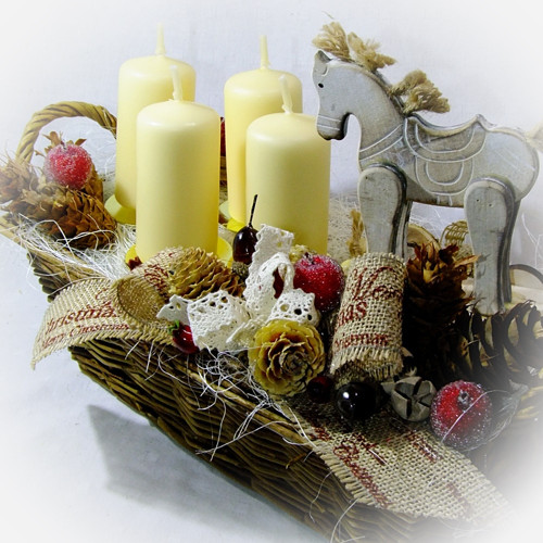 Adventní ošatka - |Jurášek — foto 1
