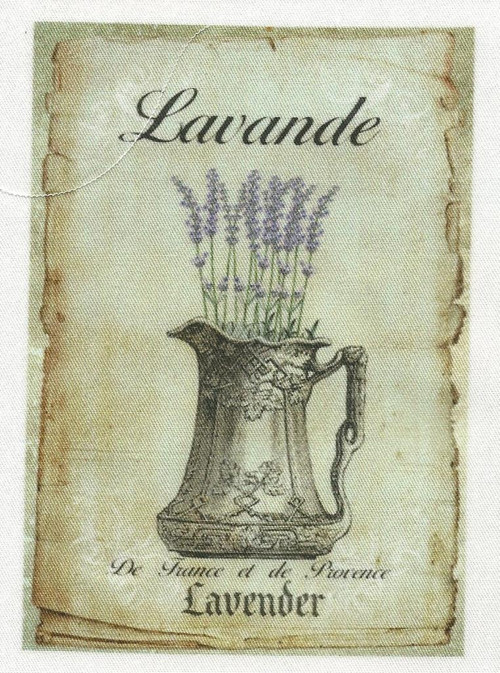 Bavlněná látka - panel 11 x 16,5 cm