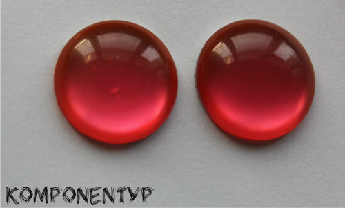 Akrylový kabošon růžový, 20 mm, 1 KUS!