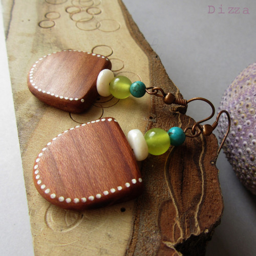 Náušnice Trnkové loďky — foto 1