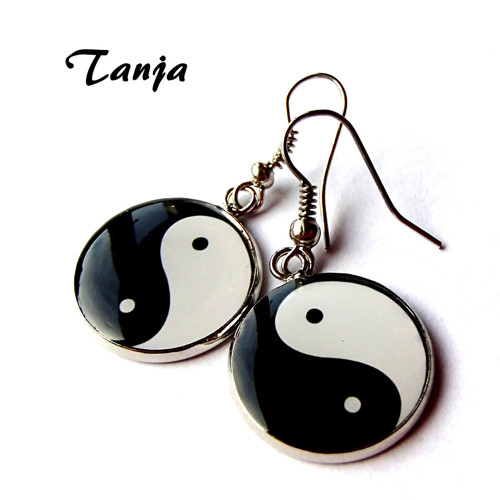 Náušnice Jing Jang — foto 1