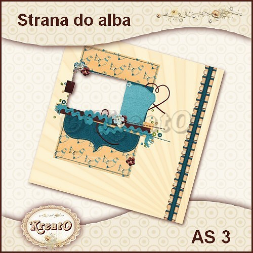 Strana do alba - 15x15cm
