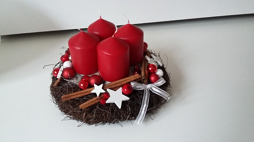 Adventní věnec.. v hnízdě — foto 1