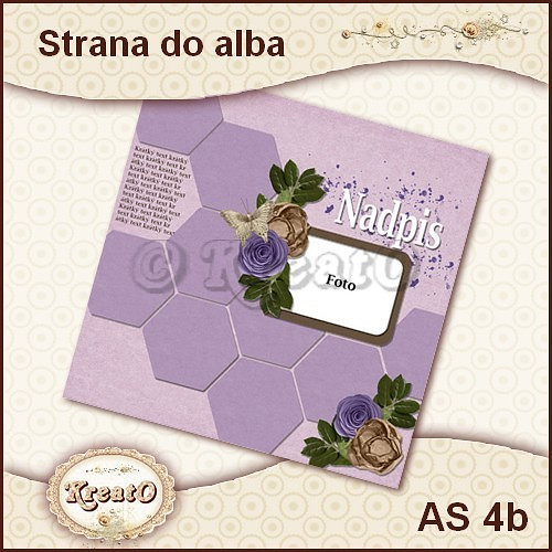 Strana do alba - 15x15cm