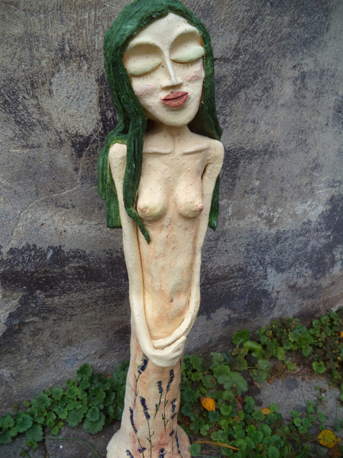 Olivově levandulová 59cm SLEVA!!! — foto 1