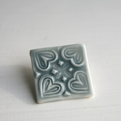 Alba Smoky (porcelánová brož) — foto 1