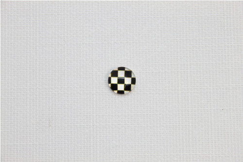 Čočka kulatá pr.8mm - šachovnice (za 1ks)