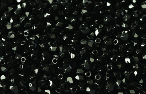 Ohňovky sklo pr.3mm (50ks) - černá
