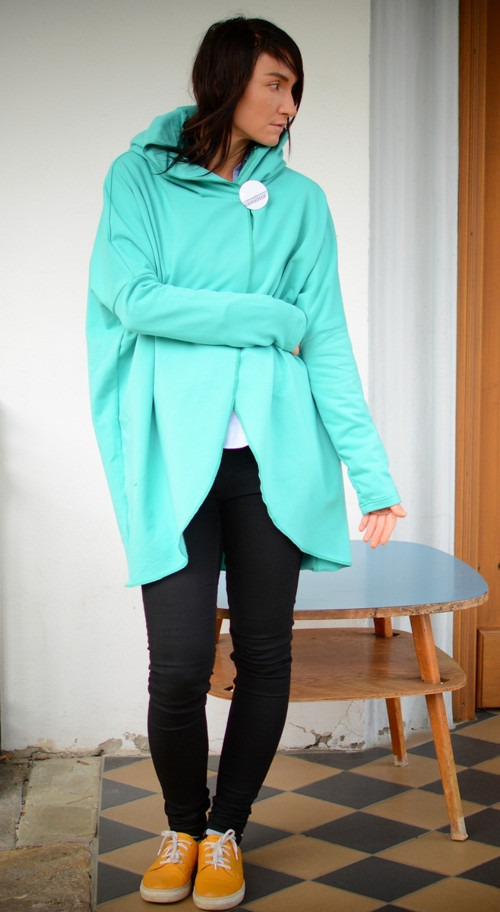Mikina oversized Přehoz — foto 1