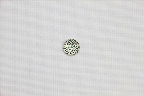 Čočka kulatá pr.8mm-gepardí vzor (za 1ks)