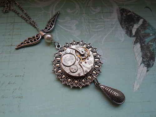Steampunkový náhrdelník — foto 1