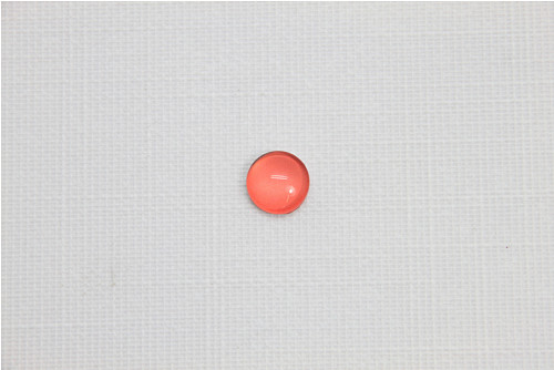 Čočka kulatá pr.8mm - oranžová (za 1ks)