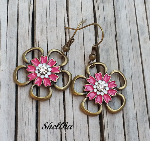 Náušnice ,,PINK,, — foto 1