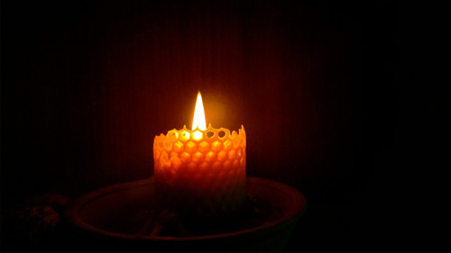 Adventní svíčky ze včelího vosku — foto 1