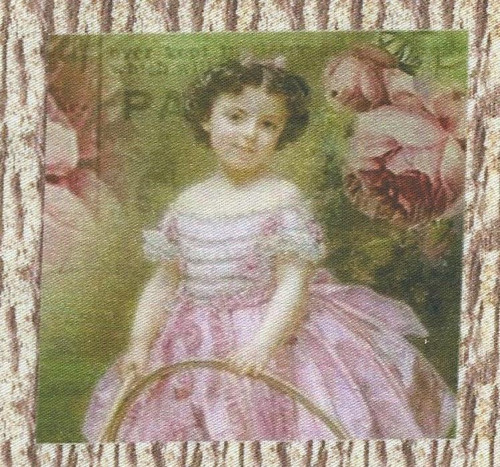 Bavlněná látka - panel 7,5 x 8 cm — foto 1