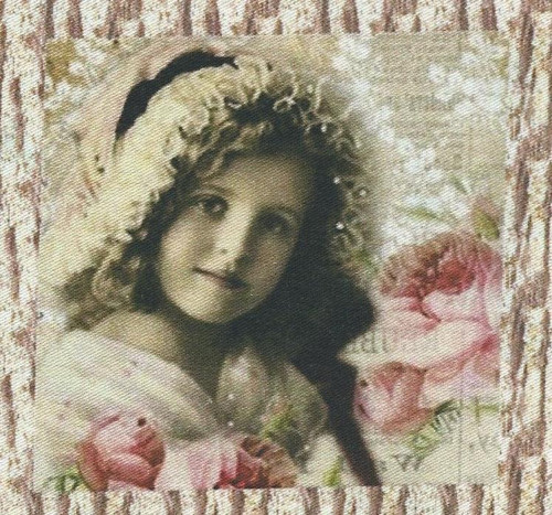 Bavlněná látka - panel 7,5 x 8 cm — foto 1
