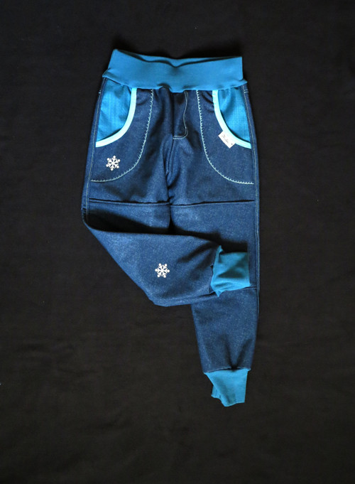 Softshellové JEANS - vel. 98 IHNED — foto 1