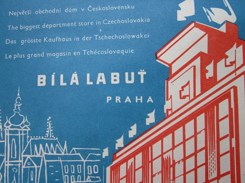 Turistická mapa Prahy z r. 1968 — foto 1