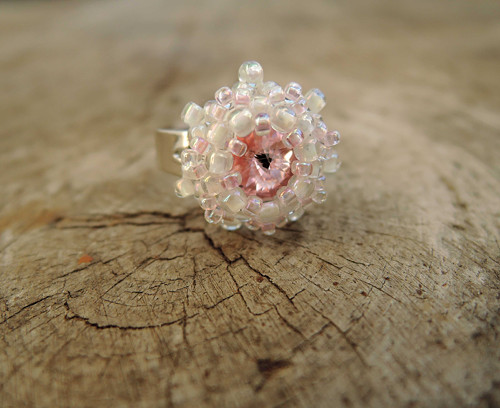 Swarovski prstýnek "Rosé I."- dětský! — foto 1