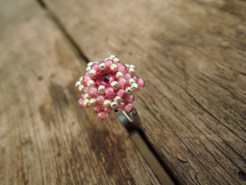 Swarovski prstýnek "Fuchsia"- dětský! — foto 1
