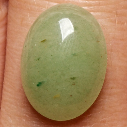 Avanturín- kabošon, 16x12 mm — foto 1