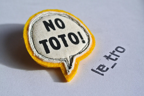 Brož NO TOTO! — foto 1
