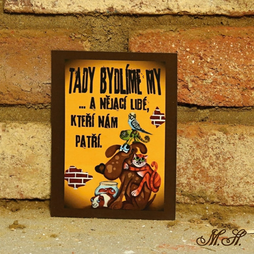 Tady bydlíme my... - velká magnetka II.