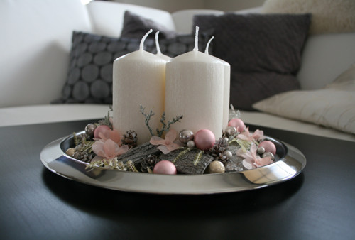 Adventní svícen pastelový — foto 1