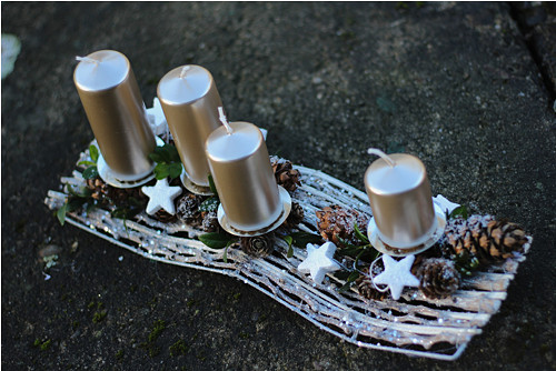 Netradiční adventní dekorace — foto 1